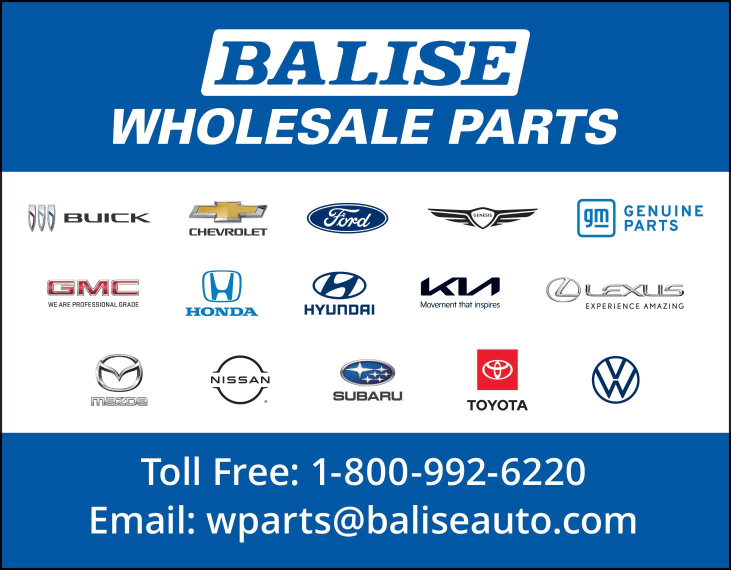 Balise Wholesale Parts